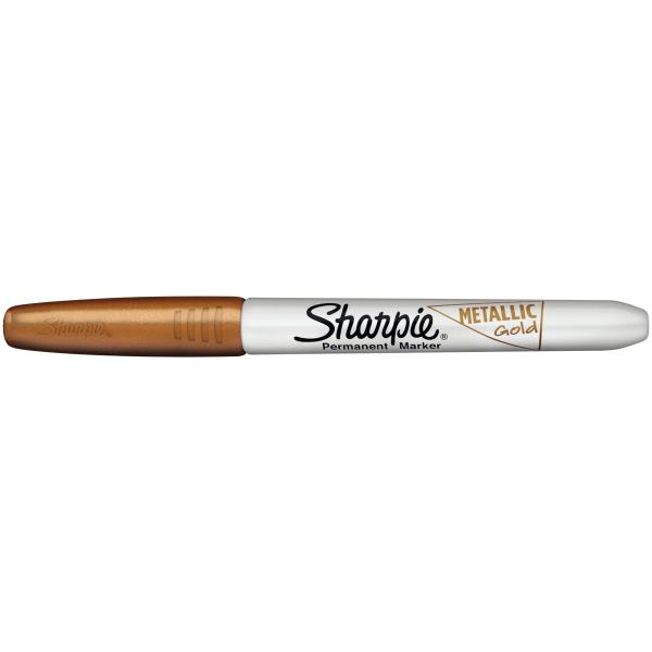 Sharpie Marqueur permanent FINE métallisé, or — Marqueurs créatifs