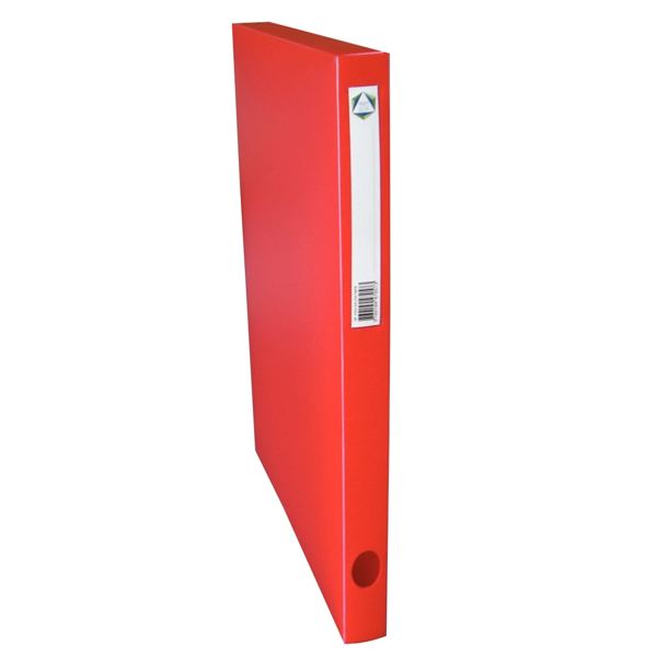 Boite de classement en polypropylène dos 2,5 cm, rouge, N.C — CLASSEMENT