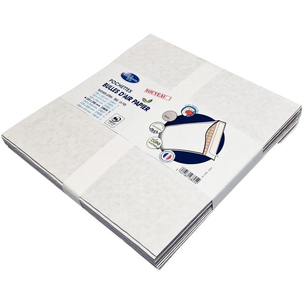 Paquet de 10 pochettes bulle air blanc 220 x 265 mm, N.C — COURRIER ET EXPEDITION
