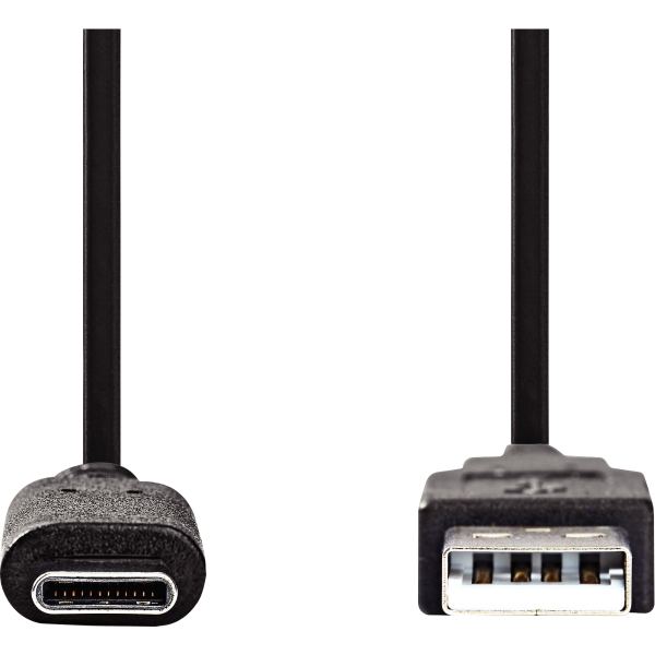 Cordon USB type A vers type C 1m noir, N.C — INFORMATIQUE