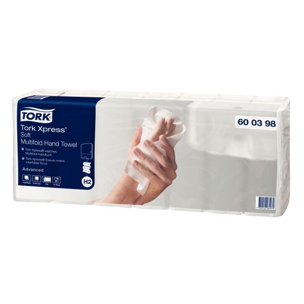 Paquet de 1260 essuie-mains H2 pliage Z blanc, N.C — SERVICES GENERAUX
