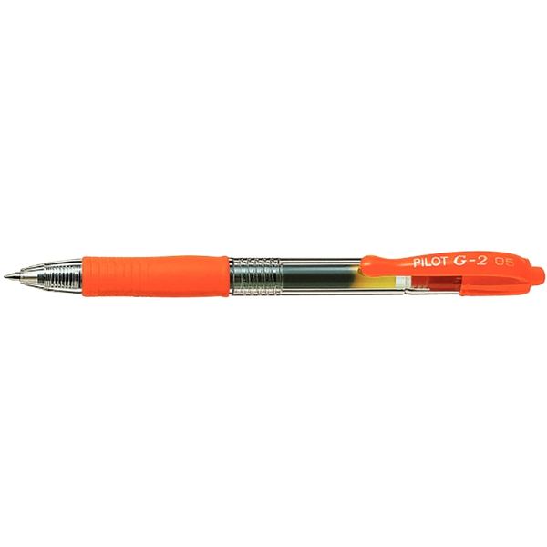 PILOT Stylo roller à encre gel G2 07, orange — Stylos bille & roller encre gel