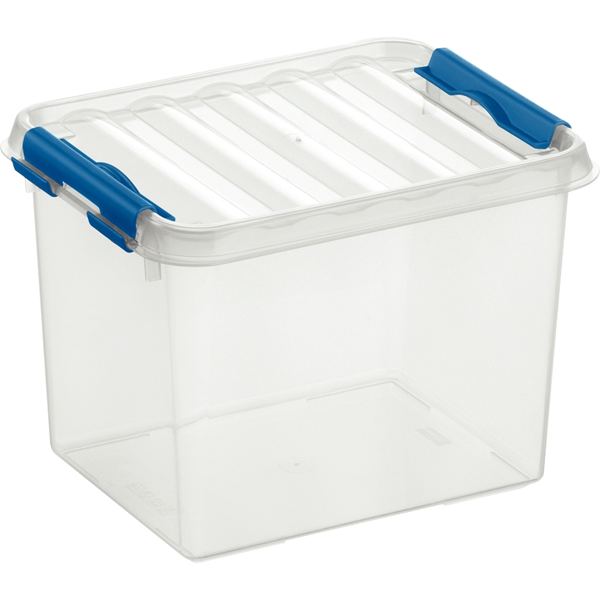 Boite de rangement QLINE 3L transparente, N.C — SERVICES GENERAUX
