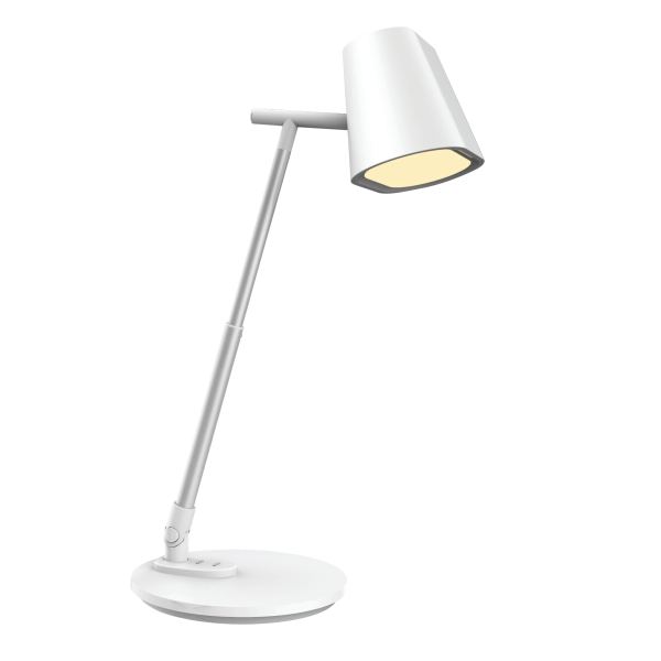 Lampe TRENT blanc, N.C — EQUIPEMENT CLASSE ET BUREAU