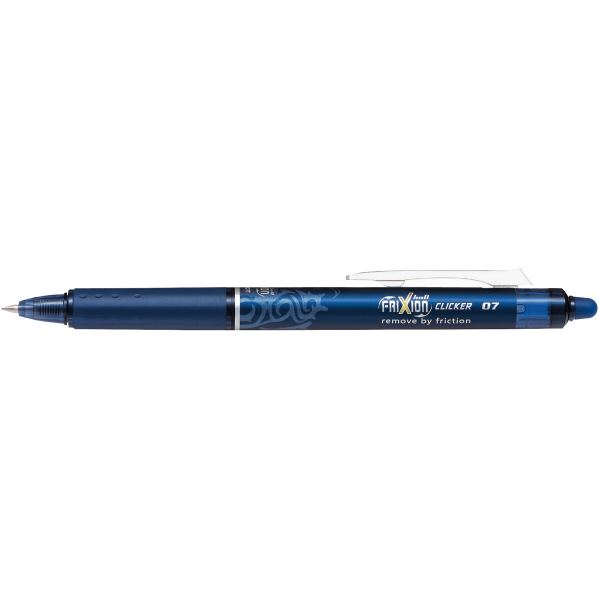 PILOT Stylo roller FRIXION BALL CLICKER 07, bleu noir — Stylos roller