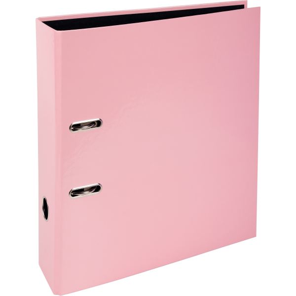 EXACOMPTA Classeur à levier Aquarel, A4, 80 mm, rose — Classeurs à levier & accessoires