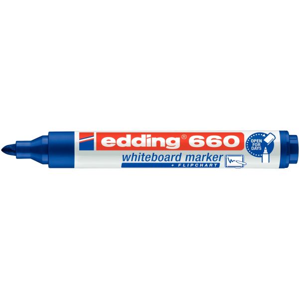 Marqueur tableau blanc E660 pointe ogive bleu — Non classé