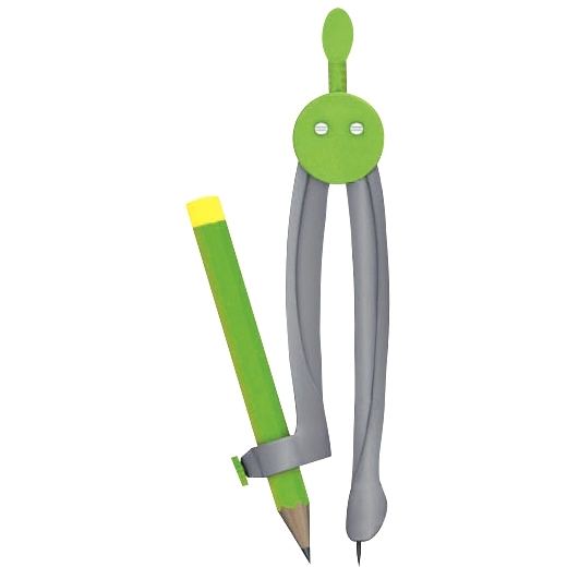 Compas scolaore en plastique à bague, Wonday — PETIT MATERIEL BUREAU ET ECOLE