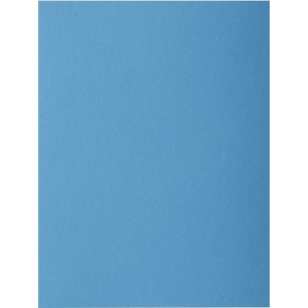 Paquet de 10 chemises 210 g ROCK"S format 24x32 cm bleu, ROCK''S — CLASSEMENT