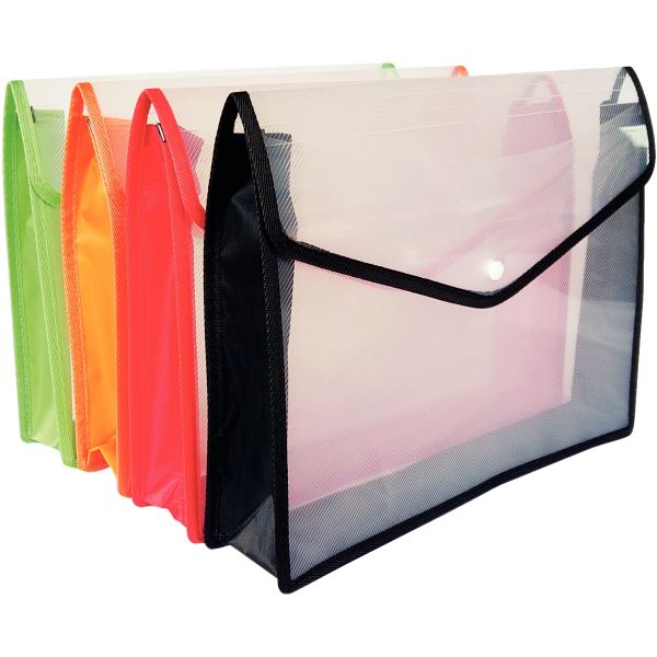 Paquet de 4 maxi enveloppes extensibles SECO en polypropylèn — CLASSEMENT