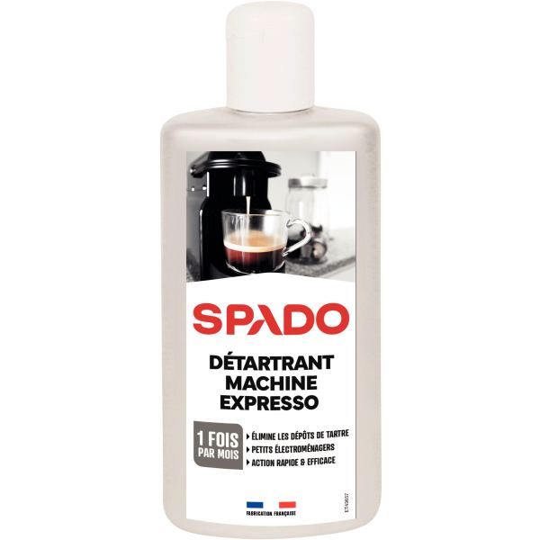 Flacon 250 ml détartant machine, SPADO — SERVICES GENERAUX