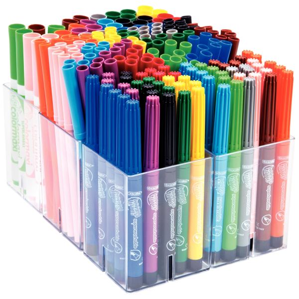 Classpack 192 feutres pointes assorties, N.C — DESSIN SCOLAIRE ET PROFESSIONNEL