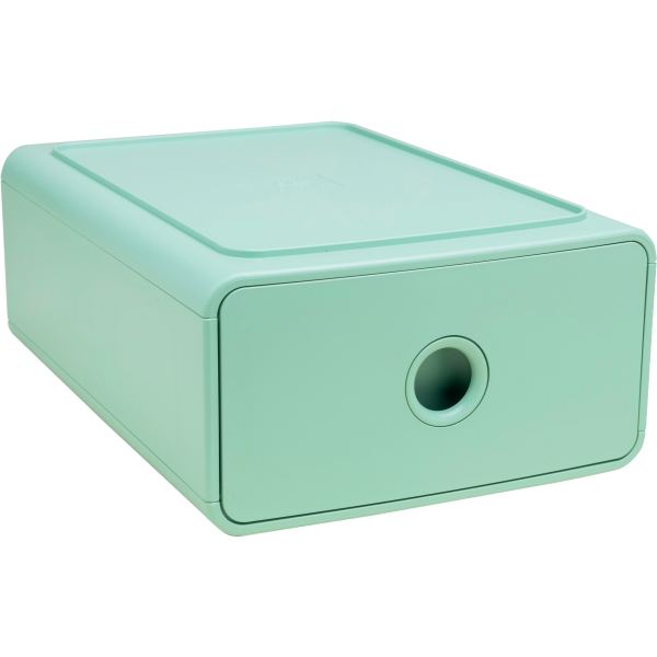 Module 1 tiroir TINYBOX AUTENTIK vert — EQUIPEMENT CLASSE ET BUREAU