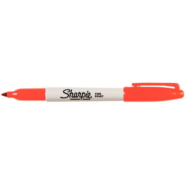 Marqueur Sharpie pointe fine ogive orange — ECRIRE ET CORRIGER