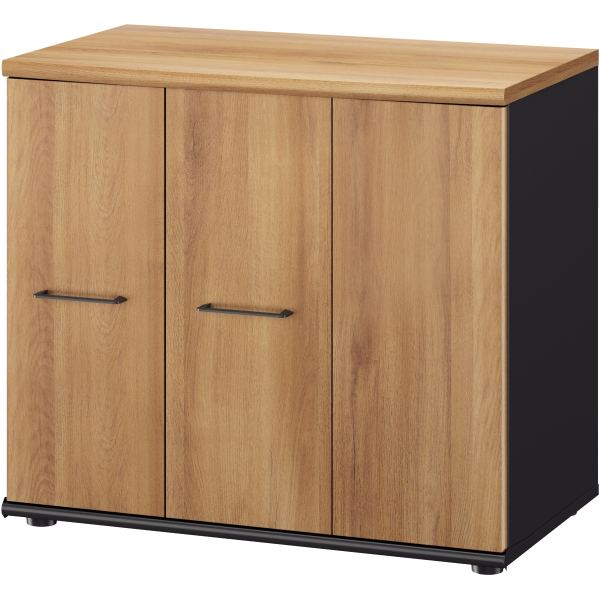Rangement bas 2 portes Jazz+ Chêne du Bocage, N.C — MOBILIER
