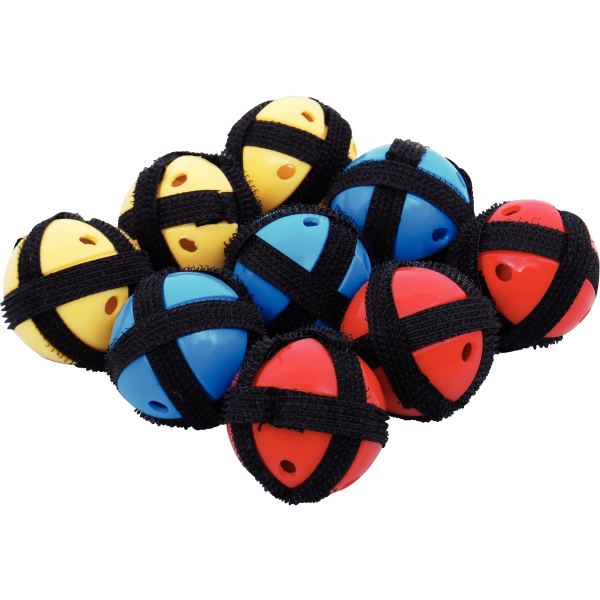 Lot de 9 balles velcro pour cible, N.C — JEUX