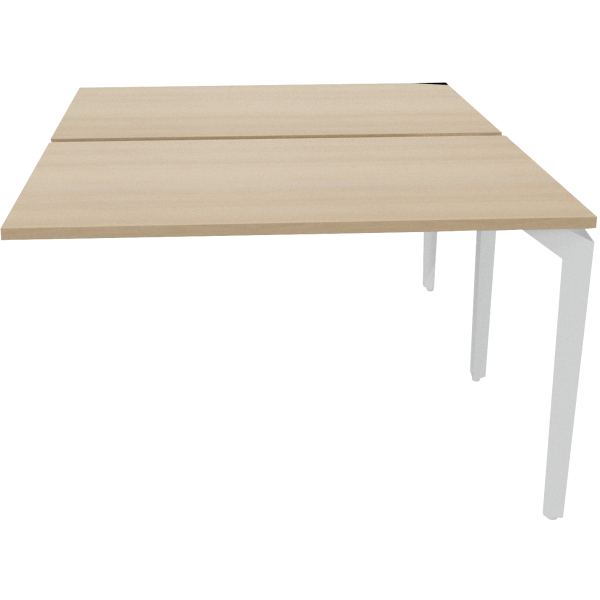 Bureau poste face à face élément suivant L140 cm Paris plate, N.C — MOBILIER