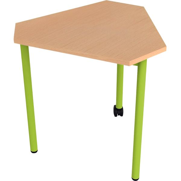Table modulable 3 pieds 1 roulette taille 5 vert granny, N.C — UNIVERS PETITE ENFANCE