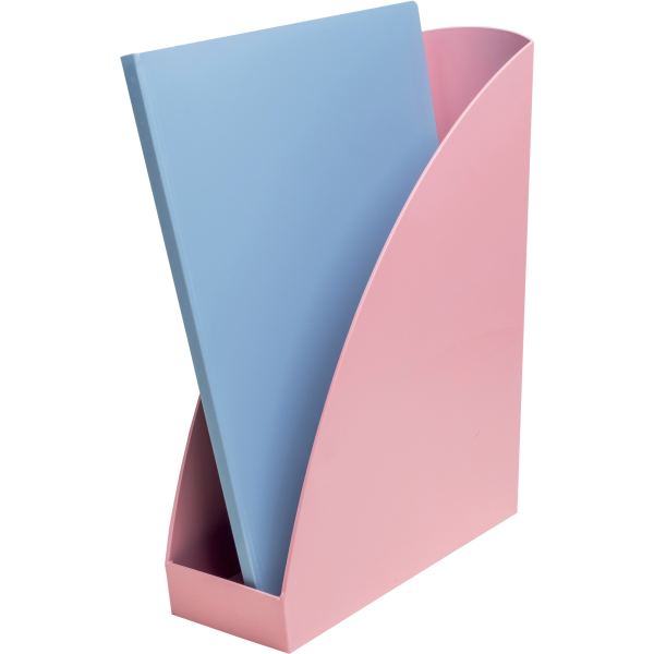 Porte revue MAG-CUBE AUTENTIK rose — EQUIPEMENT CLASSE ET BUREAU