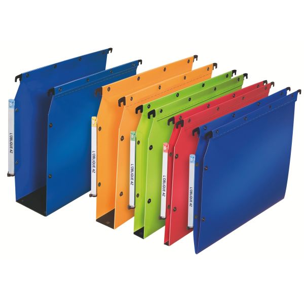 ELBA l'oblique Dossiers suspendus POLYPRO V Ultimate, bleu — Dossiers suspendus