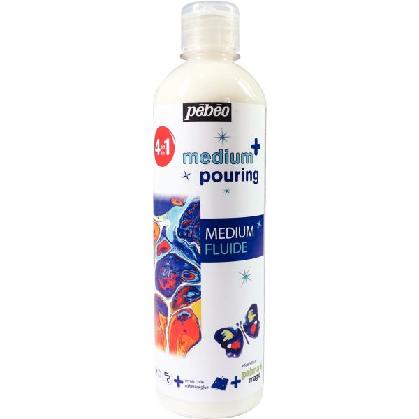 Flacon 500 ml de médium pouring, N.C — DESSIN SCOLAIRE ET PROFESSIONNEL