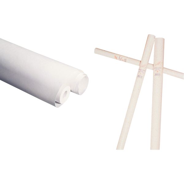Rouleau de papier kraft 60g 25x1m blanc, N.C — DESSIN SCOLAIRE ET PROFESSIONNEL