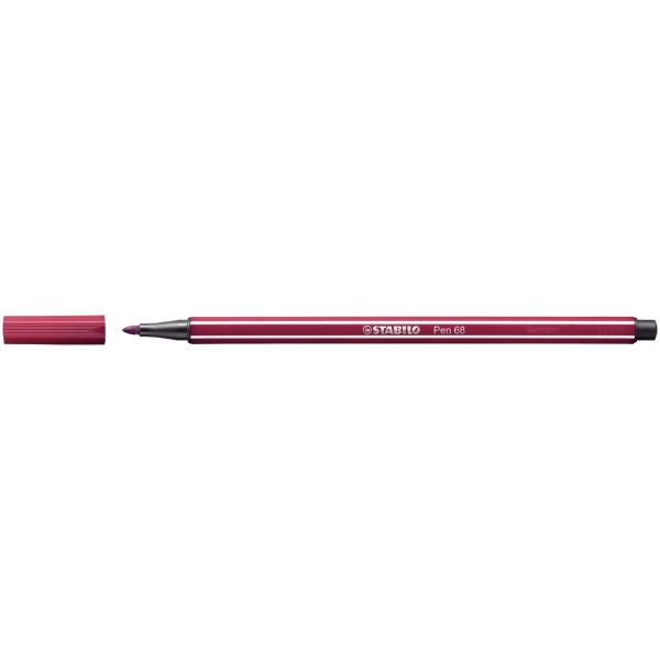 STABILO Stylo feutre Pen 68, pourpre — Feutres
