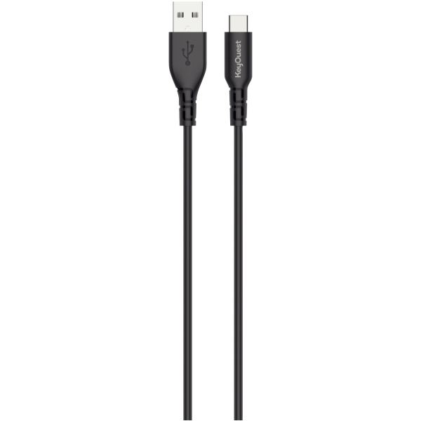 Cordon USB type A vers type C 1,2m noir, EKOGREEN — INFORMATIQUE