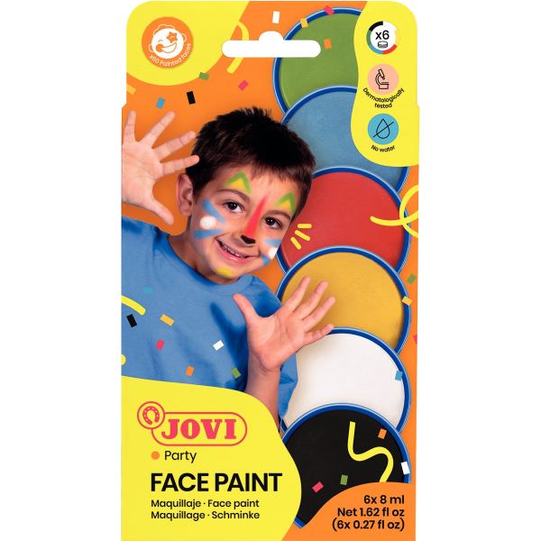 Boite de 6 galets maquillage crème, N.C — TRAVAUX MANUELS