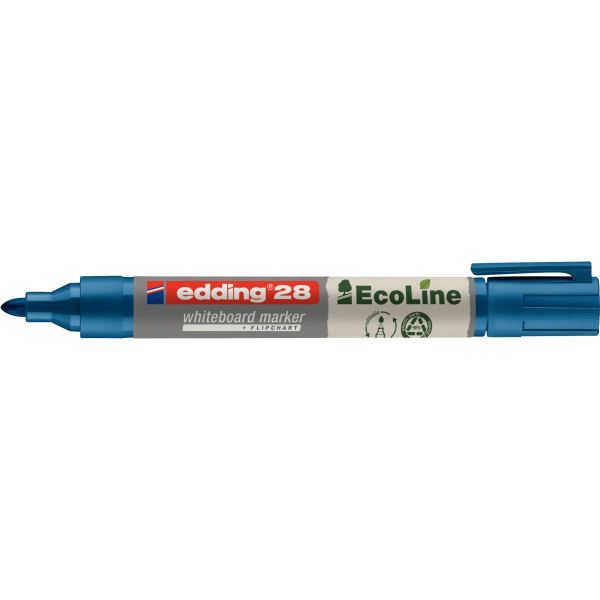 Marqueur tableau blanc Ecoline 28 pointe ogive bleu, N.C — ECRIRE ET CORRIGER