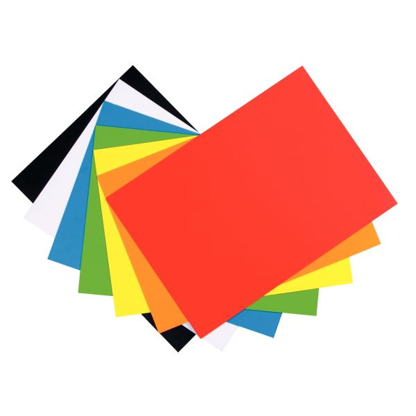 Lot de 7 feuilles magnétiques format A4 à découper, N.C — EQUIPEMENT CLASSE ET BUREAU