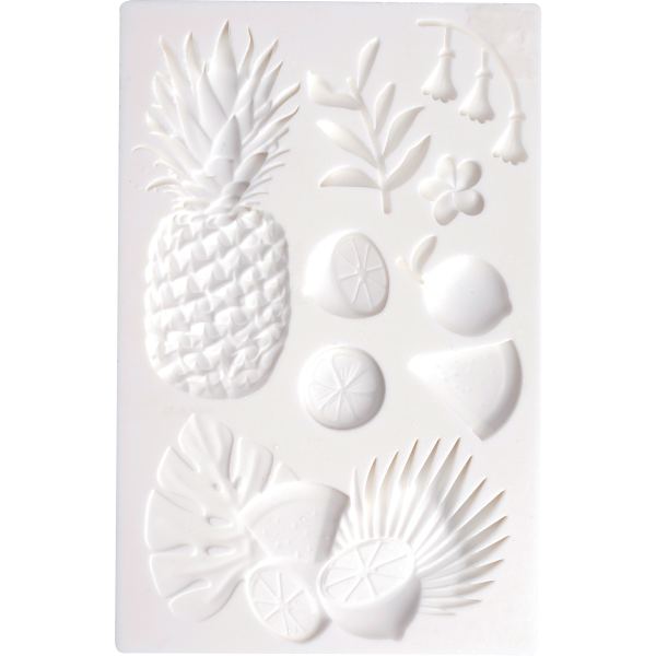 Lot de 2 moules silicone exotique et Floral 13x20 cm, GRAINE CREATIVE — TRAVAUX MANUELS