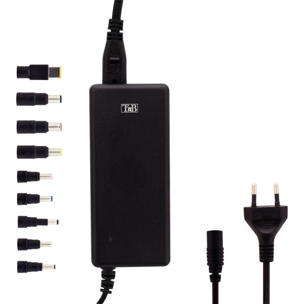 TNB Universal Power Supply For Notebooks Up To 17p Compatible With Most 19V Powered Notebooks 90W Max 9 Adapters, T'NB —…