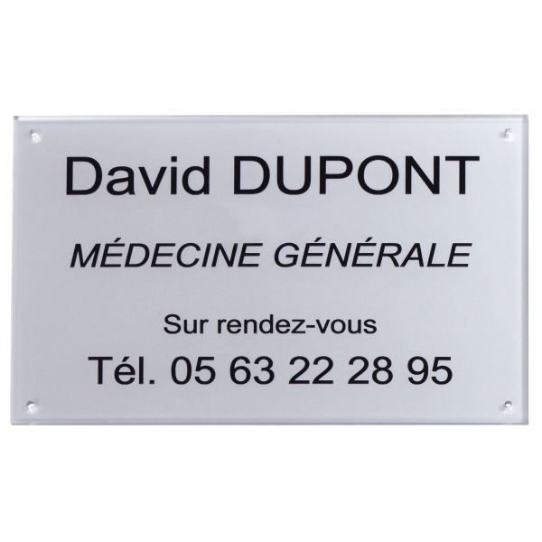 Plaque plexi à visser 2400 cm2, N.C — PETIT MATERIEL BUREAU ET ECOLE