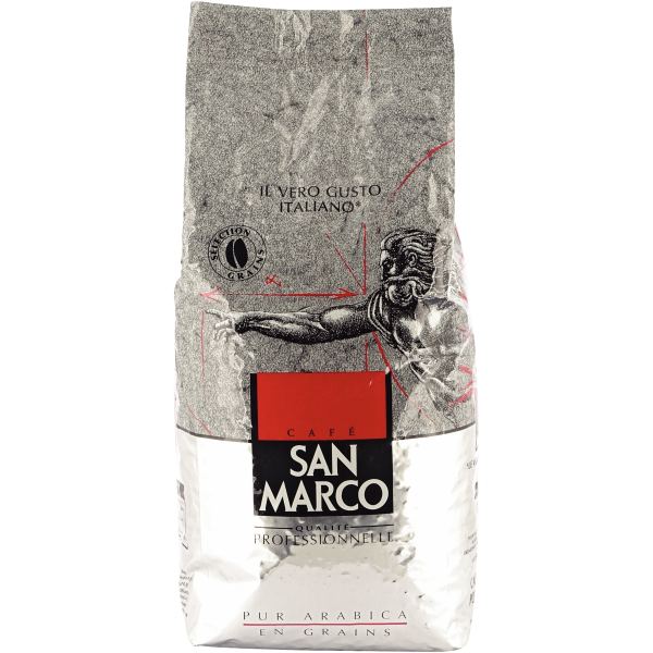 Paquet de 1kg café grain SAN MARCO — PRODUITS ALIMENTAIRES
