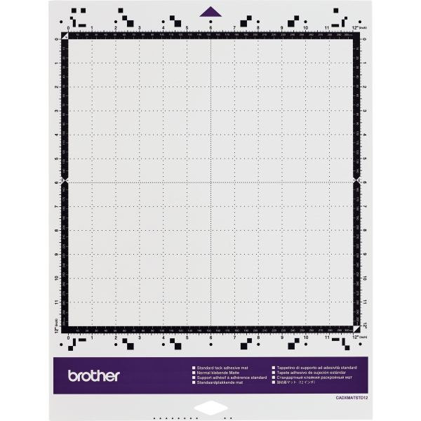 Support adhésif standard 305x305 pour scan cut, N.C — PETIT MATERIEL BUREAU ET ECOLE