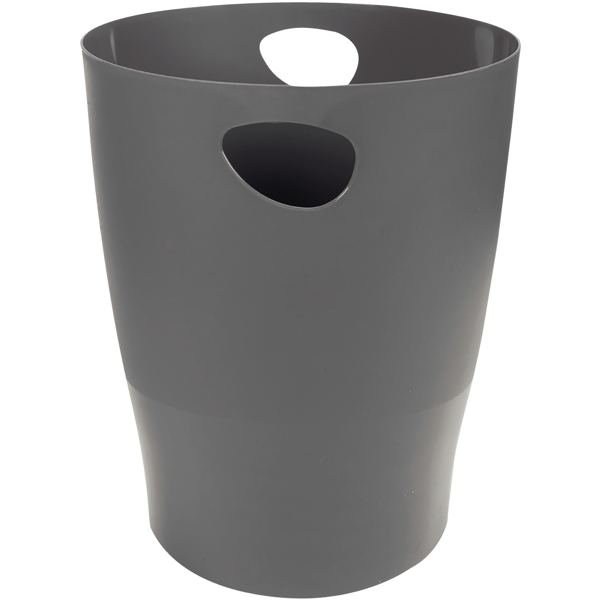 Corbeille à papier ECOBIN 15L gris foncé, N.C — EQUIPEMENT CLASSE ET BUREAU