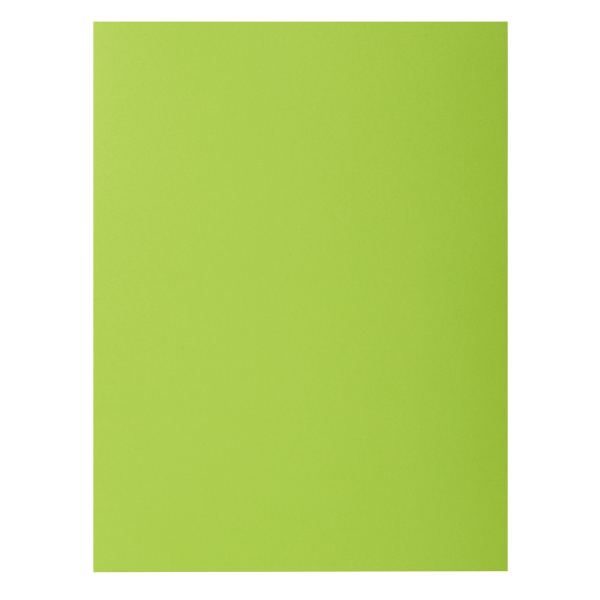 Paquet de 100 chemises 210g ROCK"S format 24x32 cm, vert — Non classé