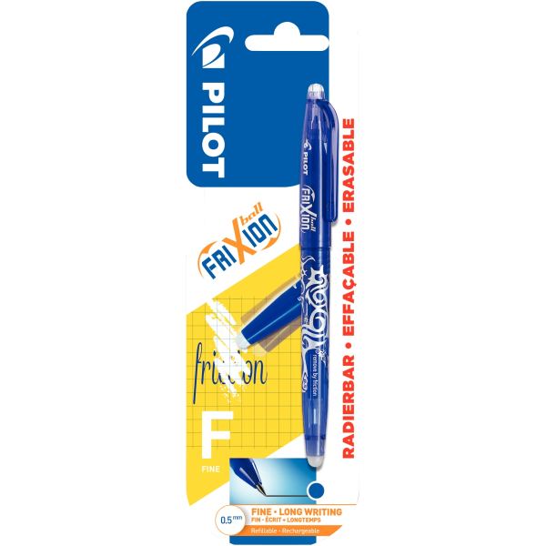 Blister de 1 roller Frixion Ball bleu — ECRIRE ET CORRIGER