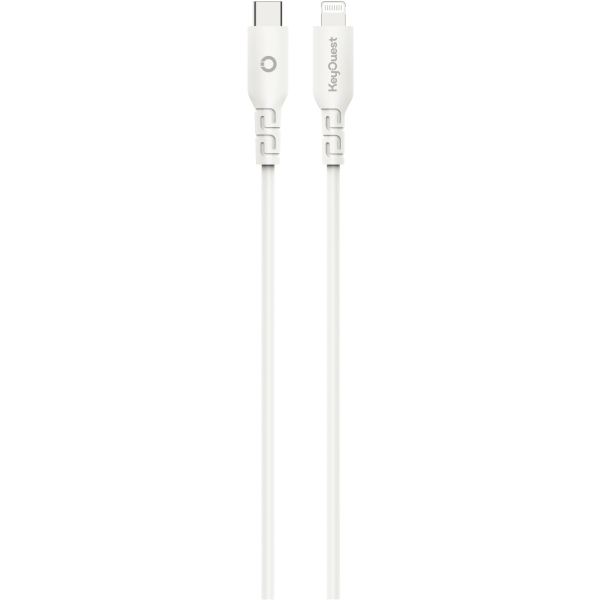 Cordon USB type C vers Lightning 3m blanc, EKOGREEN — INFORMATIQUE