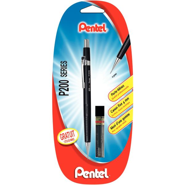 Blister de 1 portemine P200 0,5mm + mines offertes, N.C — ECRIRE ET CORRIGER