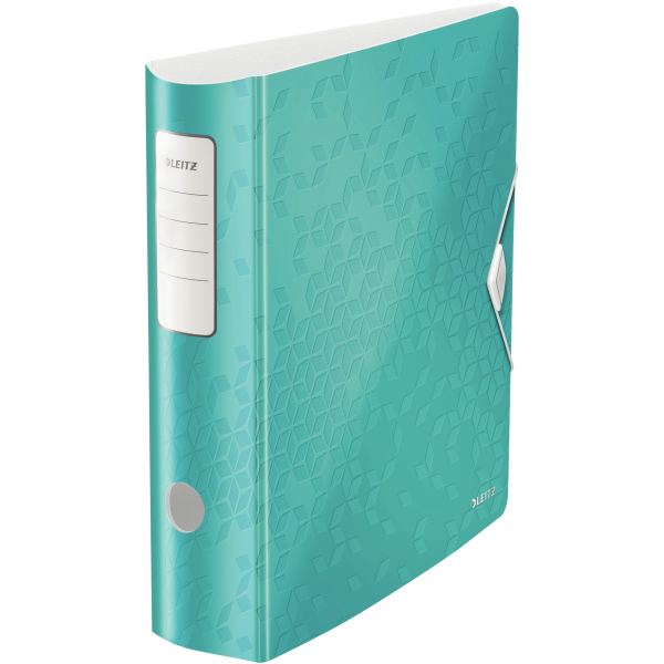 Classeur à levier en polypropylène Leitz WOW Active 180°, dos 75 mm, menthe — Classeurs à levier & accessoires