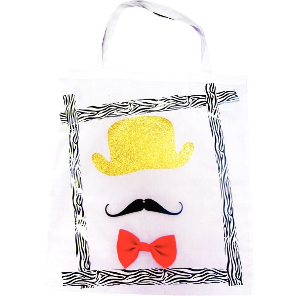 Lot de 12 sacs shopping en coton petit modèle, N.C — TRAVAUX MANUELS