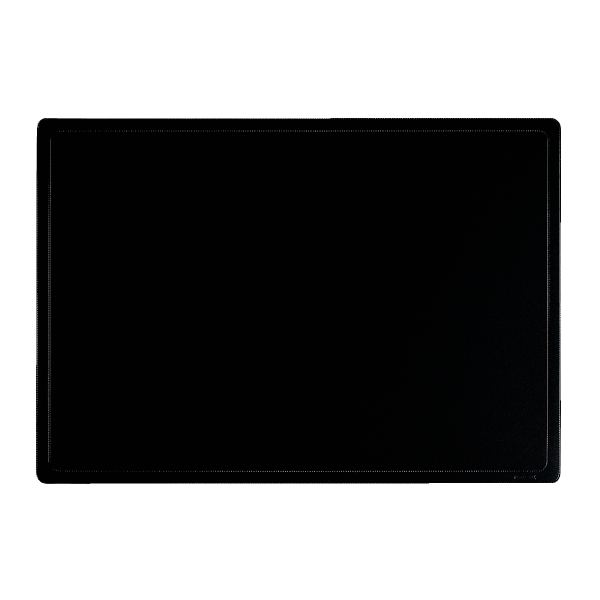 Sous-mains 45x35 cm PVC noir, N.C — EQUIPEMENT CLASSE ET BUREAU