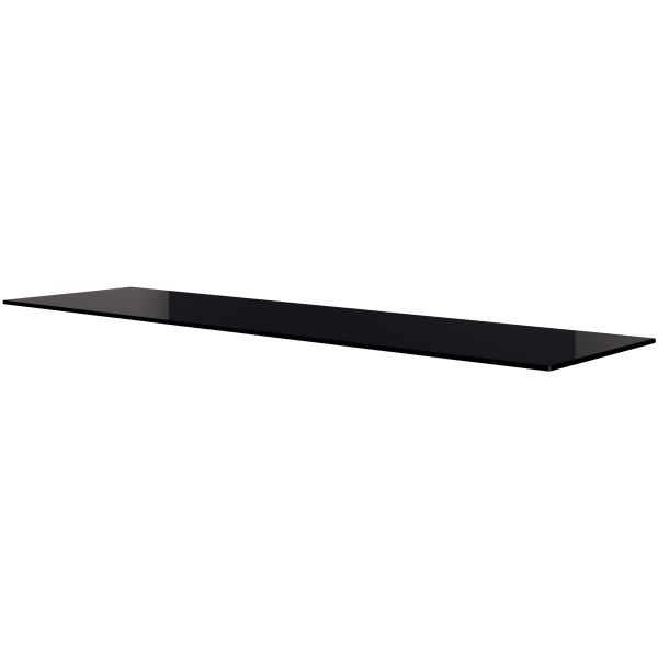 Option top verre pour crédence E-Motion noir, N.C — MOBILIER