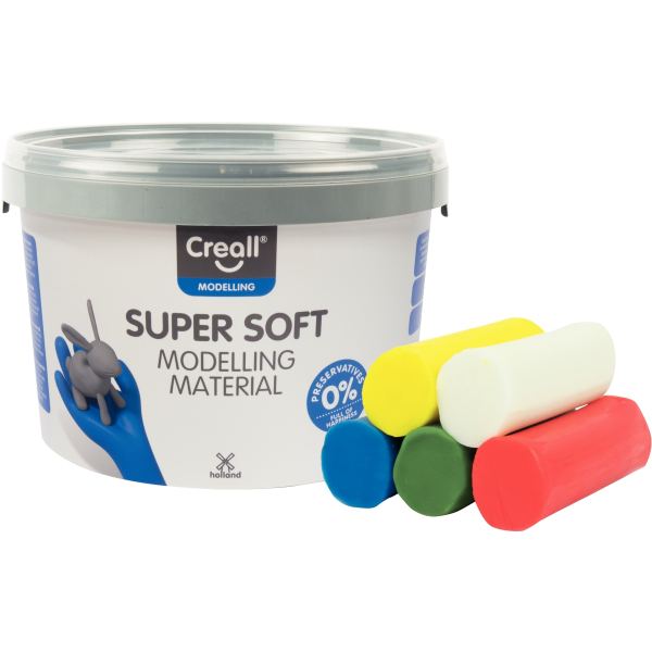 Seau de 1.75 kg pâte a modeler super soft, N.C — TRAVAUX MANUELS