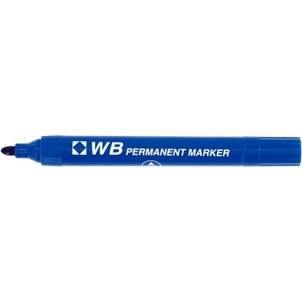 Marqueur permanent WB pointe ogive bleu — ECRIRE ET CORRIGER