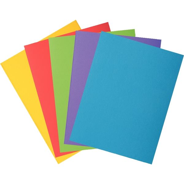 Paquet de 50 chemises 1 rabat ROCK"S 210g, format 24x32 cm,, ROCK''S — CLASSEMENT