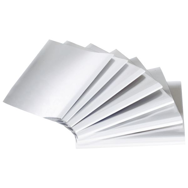 Boîte de 80 couvertures préencollées, format A4 : 21x29,7 cm, N.C — BUREAUTIQUE