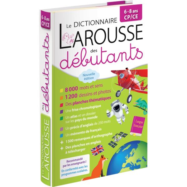 Dictionnaire Larousse des débutants, CP/CE, N.C — LIBRAIRIE CATALOGUE